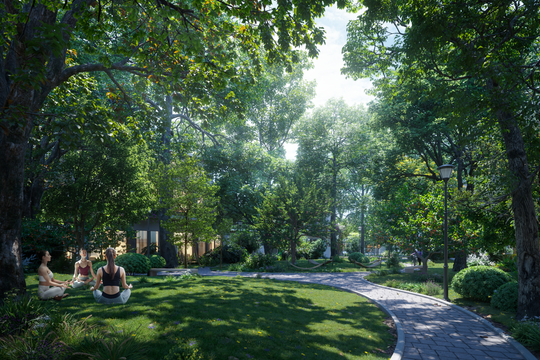 Có gì trong dự án có diện tích mảng xanh lớn bậc nhất Việt Nam?