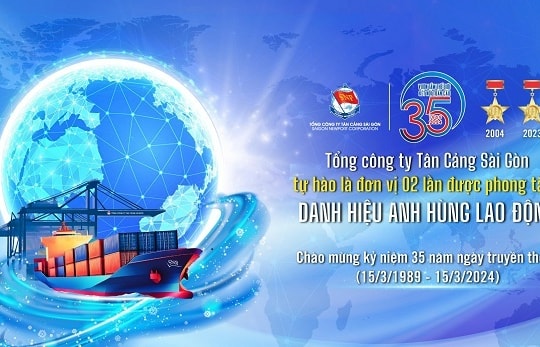 35 năm Tân Cảng Sài Gòn - Vươn tầm thế giới, kết nối toàn cầu