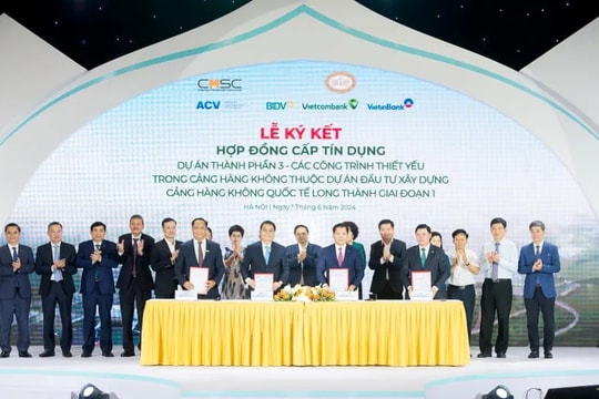 3 ngân hàng cấp vốn 1,8 tỷ USD cho dự án Cảng hàng không quốc tế Long Thành