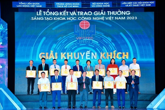 Hai công trình khoa học công nghệ của PV GAS được trao Giải thưởng VIFOTEC 2023