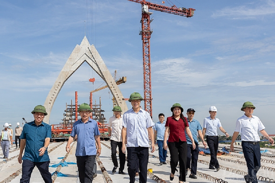 Nam Định: Kiểm tra tình hình thực hiện hai dự án “trọng điểm của trọng điểm”