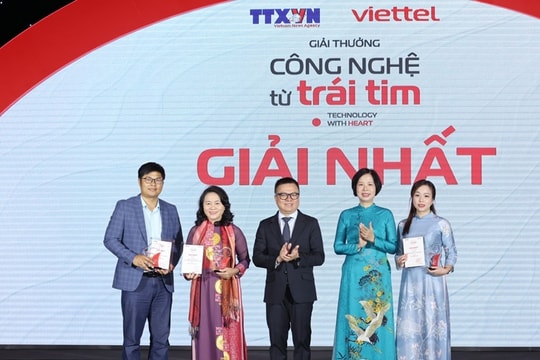 Giải thưởng “Technology with heart” ứng dụng khoa học công nghệ để hướng tới cuộc sống tốt đẹp