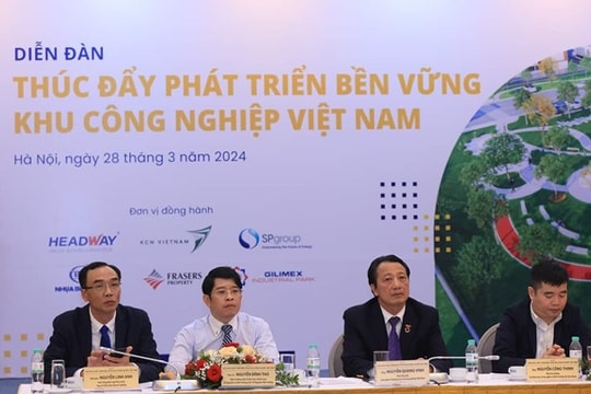 Văn phòng Chính phủ phản hồi về Diễn đàn “Thúc đẩy phát triển khu công nghiệp bền vững Việt Nam”