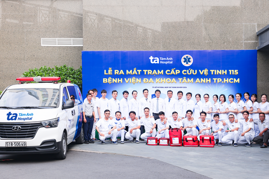 BVĐK Tâm Anh đóng góp năng lực cấp cứu đột quỵ cho TPHCM