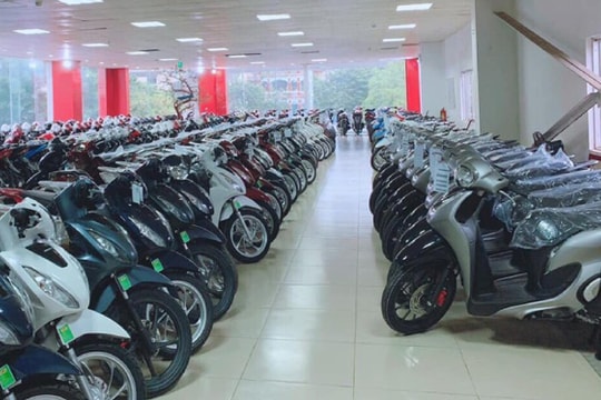 Tồn kho hơn 400.000 xe máy, giá còn giảm