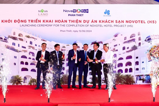 Novaland và Hòa Bình khởi động triển khai hoàn thiện khách sạn Novotel tiêu chuẩn 5 sao quốc tế
