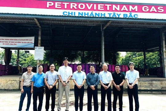 PV GAS và đối tác đánh giá triển khai Dự án hợp tác về quản lý phân phối LPG bằng mã vạch