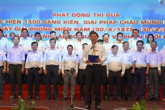 EVNHCMC Phát động thi đua thực hiện 1500 sáng kiến, giải pháp