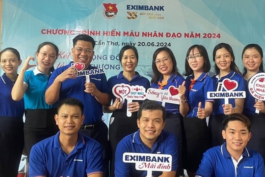 Eximbank tổ chức ngày hội hiến máu “Kết nối cộng đồng, lan tỏa yêu thương”