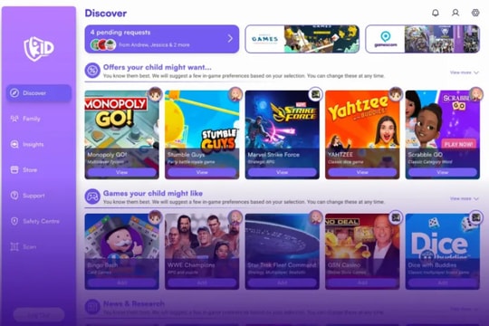 Phần mềm bảo vệ quyền riêng tư cho trẻ: "Miếng bánh" mới cho các startup