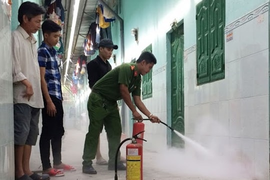 Phòng cháy chữa cháy đối với nhà ở cho thuê trọ: Cần có phương án phù hợp