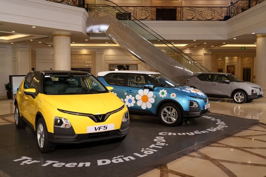 VinFast VF 5 Plus thêm cá tính nhờ lựa chọn màu mới