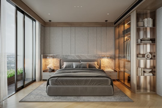 Thiết kế thông minh: Căn hộ 2PN+1 The Sola Park gây “sốt”