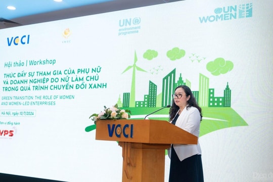 Thúc đẩy sự tham gia của phụ nữ và doanh nghiệp do nữ làm chủ trong quá trình chuyển đổi xanh