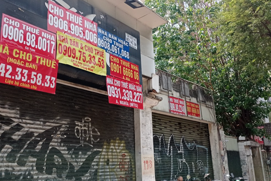 Hà Nội: Mặt bằng cho thuê ế ẩm
