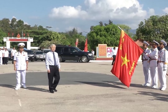 Tổng Bí thư Nguyễn Phú Trọng trong công cuộc bảo vệ chủ quyền biển, đảo của Tổ quốc