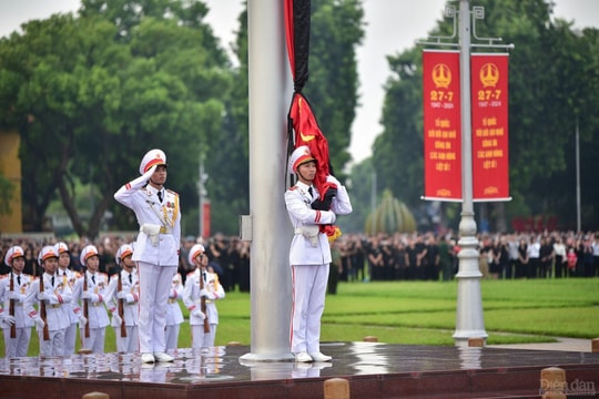 Lễ thượng cờ rủ Quốc tang Tổng Bí thư Nguyễn Phú Trọng