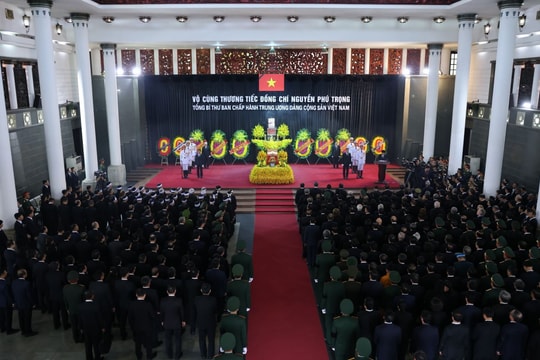 Xin kính cẩn nghiêng mình vĩnh biệt Tổng Bí thư Nguyễn Phú Trọng