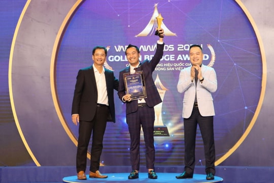 Đông Tây Land xuất sắc nhận giải thưởng “Cầu Vàng” dành cho doanh nghiệp môi giới bất động sản