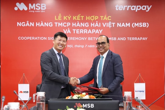 MSB và Terrapay hợp tác trong lĩnh vực thanh toán quốc tế