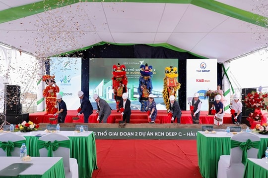 Triển khai giai đoạn II dự án KCN DEEP C – Hải Phòng theo chuẩn Leed