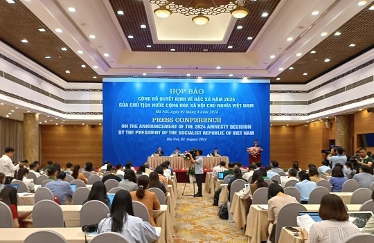 Công bố Quyết định đặc xá năm 2024 của Chủ tịch nước