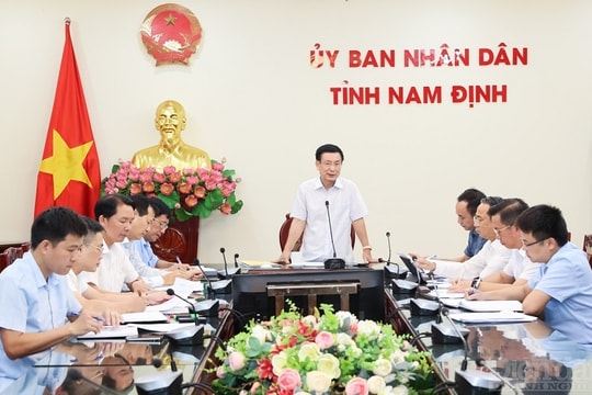 Nam Định: Đẩy nhanh tiến độ tuyến đường chiến lược Nam Định - Lạc Quần - Đường bộ ven biển
