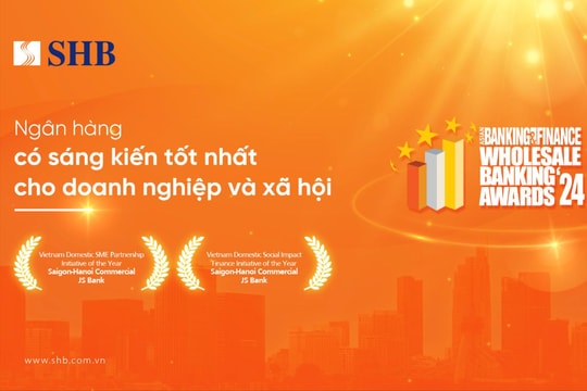 SHB là ngân hàng có sáng kiến tốt nhất dành cho SMEs