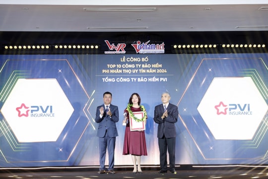 Bảo hiểm PVI dẫn đầu Top 10 công ty bảo hiểm phi nhân thọ uy tín Việt Nam