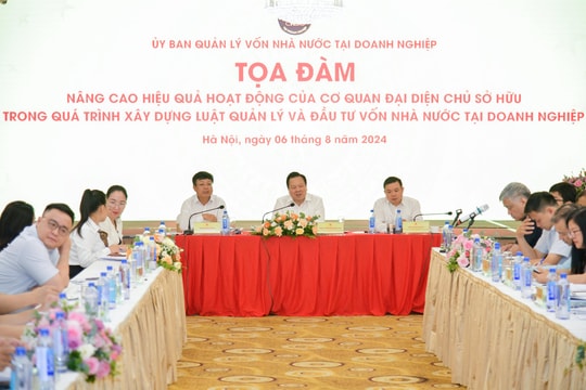 Nâng cao hiệu quả quản lý và đầu tư vốn Nhà nước tại doanh nghiệp