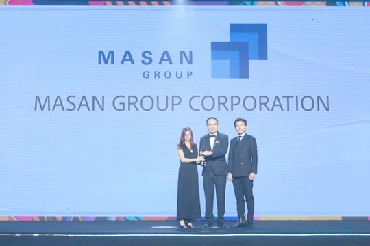 Masan lập cú “hattrick” tại giải thưởng Nơi làm việc tốt nhất châu Á 2024