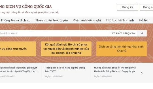 Hướng dẫn thủ tục liên thông điện tử đăng ký khai sinh, đăng ký thường trú, cấp thẻ BHYT cho trẻ dưới 6 tuổi
