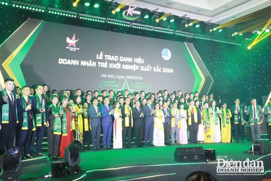 Doanh nhân trẻ khởi nghiệp xuất sắc năm 2024