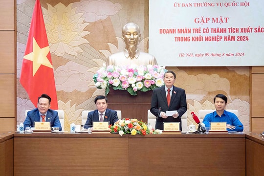 Trao danh hiệu top doanh nhân trẻ khởi nghiệp xuất sắc năm 2024