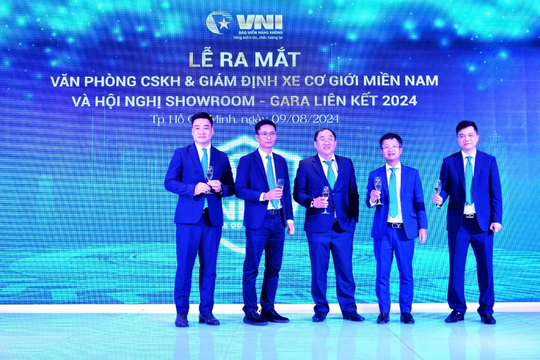 VNI ra mắt trung tâm giám định miền Nam, khẳng định vị thế Top 1 bảo hiểm xe cơ giới