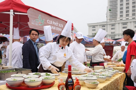 Phở Nam Định trở thành Di sản văn hóa phi vật thể quốc gia