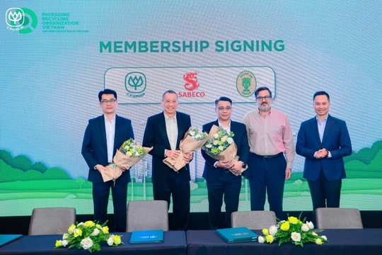 C.P. Việt Nam gia nhập Liên minh Tái chế Bao bì PRO Việt Nam