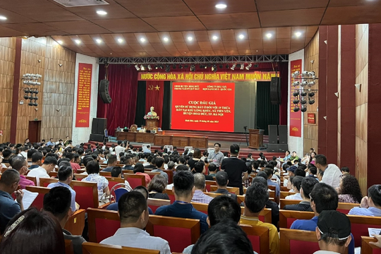 Đất đấu giá ngoại thành Hà Nội tiếp tục nóng: Cẩn trọng bẫy giá ảo
