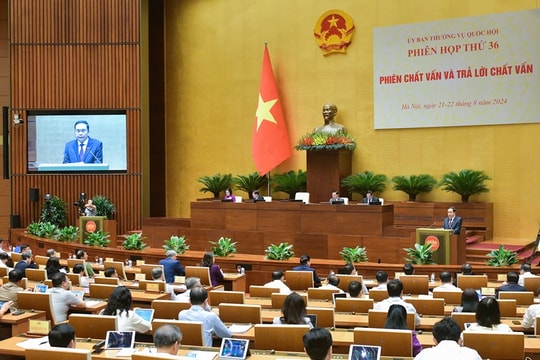 Phiên họp thứ 36 - Ủy ban Thường vụ Quốc hội chất vấn nhiều nội dung quan trọng