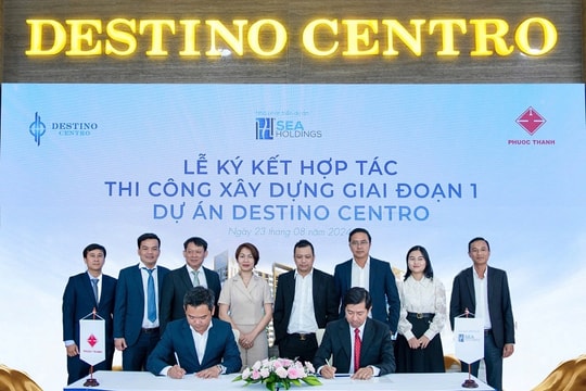Seaholdings và Nhà thầu Phước Thành hợp tác xây dựng dự án Destino Centro