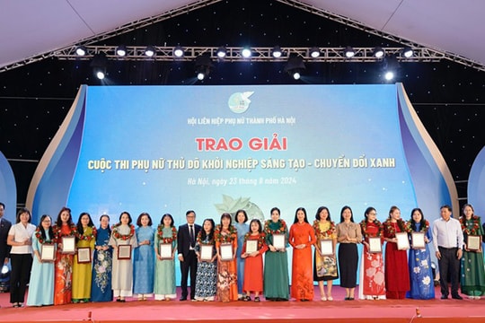Phụ nữ Thủ đô khởi nghiệp sáng tạo - chuyển đổi xanh