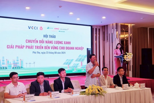 Chuyển đổi năng lượng xanh - Giải pháp phát triển bền vững cho doanh nghiệp