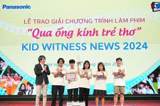 Panasonic vinh danh 16 bộ phim của học sinh