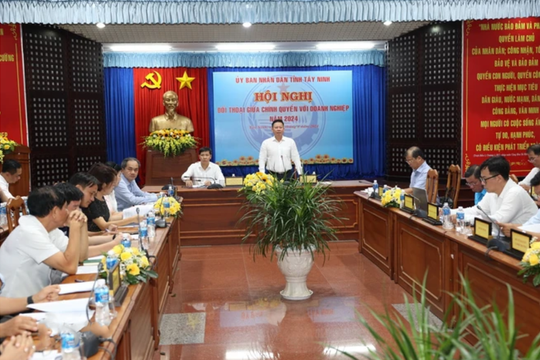 Tây Ninh đối thoại, tháo gỡ khó khăn cho doanh nghiệp
