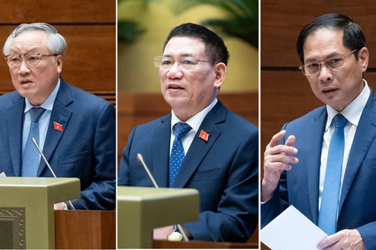 Quốc hội phê chuẩn bổ nhiệm 3 tân Phó Thủ tướng