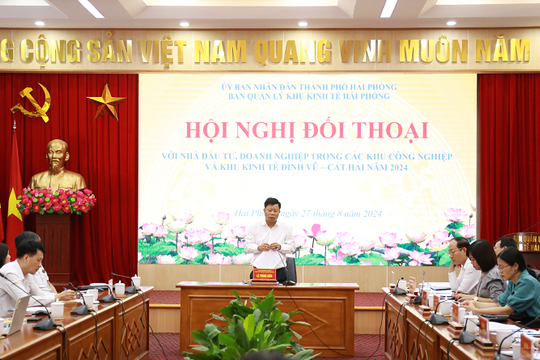Hải Phòng: Tháo gỡ khó khăn cho doanh nghiệp trong khu công nghiệp