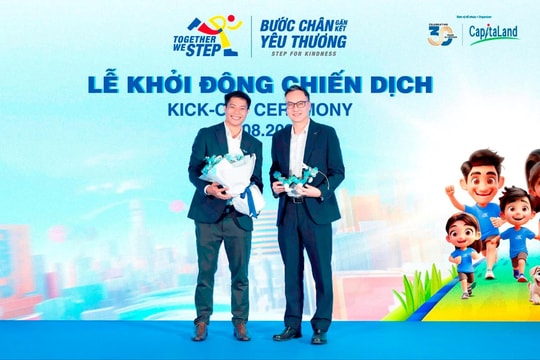 CapitaLand cam kết hỗ trợ 30.000 USD hỗ trợ trẻ em đường phố