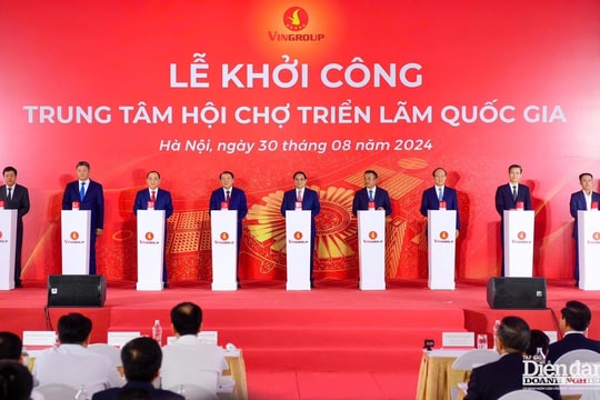 Khởi công dự án Trung tâm Hội chợ Triển lãm lớn Top 10 thế giới tại huyện Đông Anh, Hà Nội