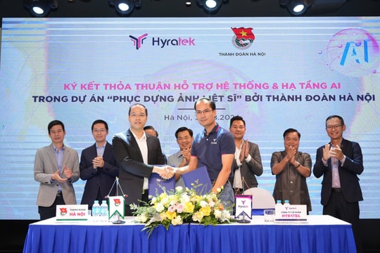Startup Hyratek và Qualcomm ký kết hợp tác phục dựng ảnh liệt sĩ từ hỗ trợ AI