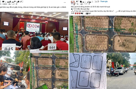Lo lắng những cuộc đấu giá đất… “bất thường”